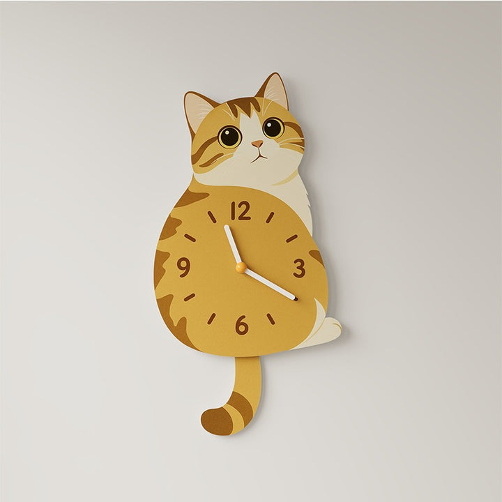 Wagging Tail Wall Clock