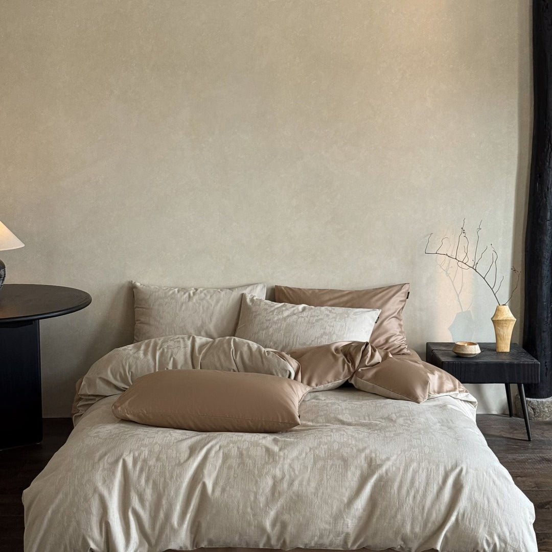 Dawn Peony Mist Bedding Set