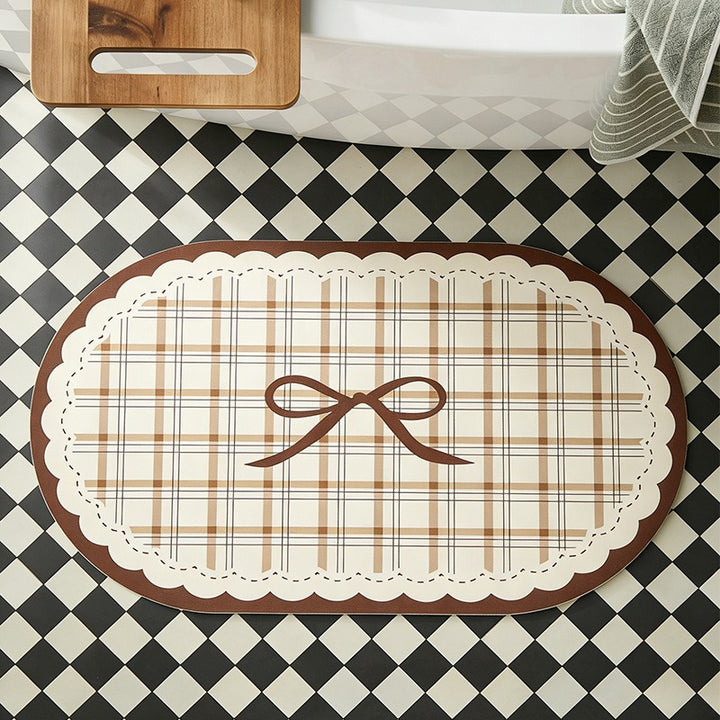 Caramel Bow Mat
