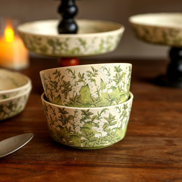 Retro Lily Of The Valley Dinnerware