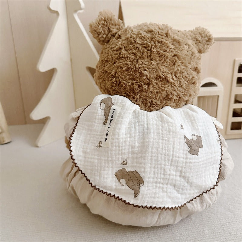 Storybook Zoo Burp Cloth Set