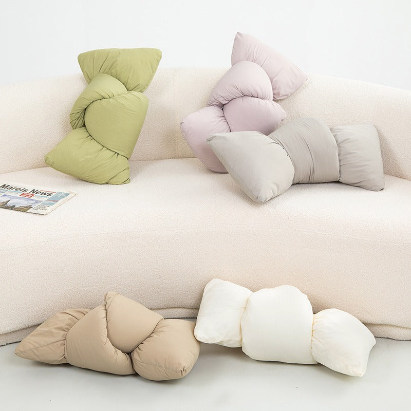 Cloud Knot Ribbon Cushion