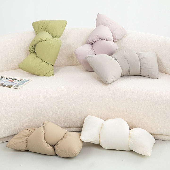 Cloud Knot Ribbon Cushion