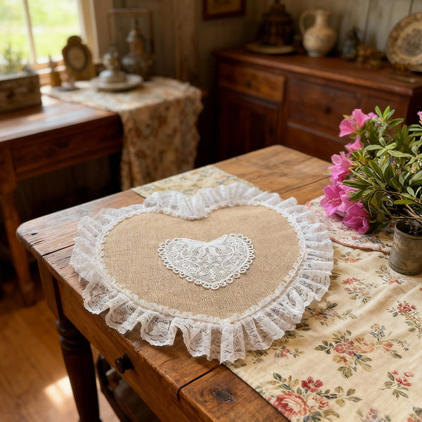 Rural Lace Placemat Set