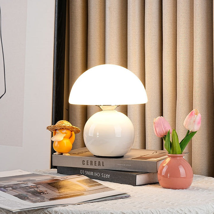 Whimsical Mushroom Lamp