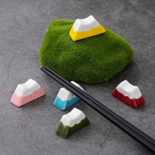 Mount Fuji Chopstick Holder Set