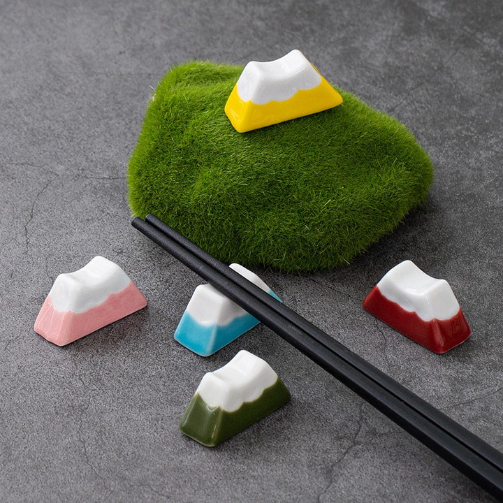 Mount Fuji Chopstick Holder Set