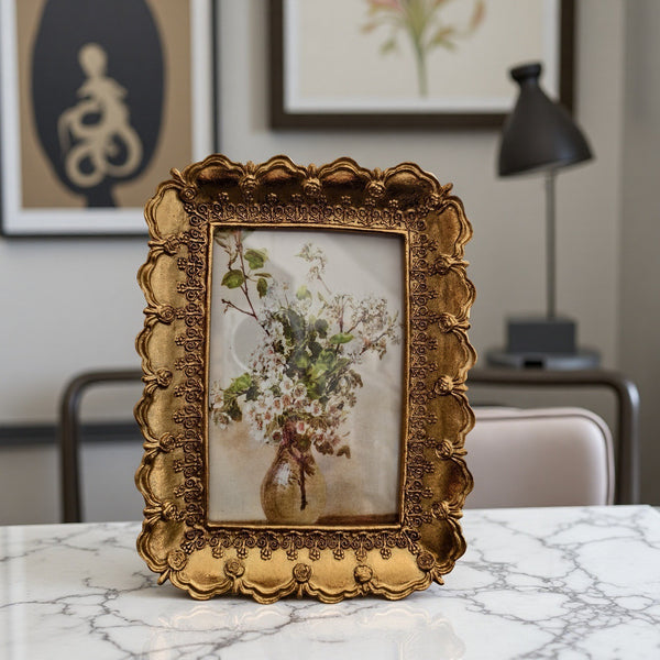 Vintage Glow Gold Frame