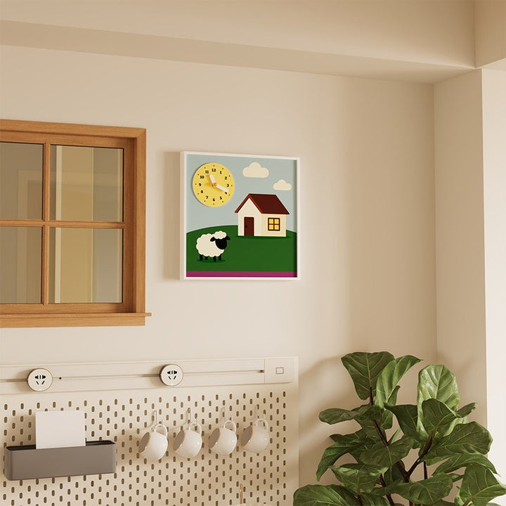 Field Stroll Wall Clock