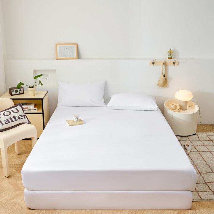White Fitted Sheet - FINAL SALE