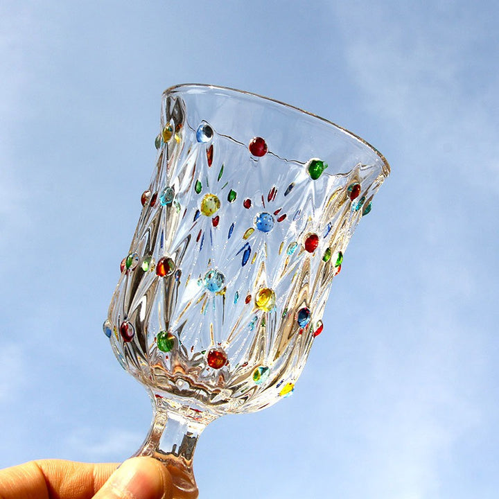 Venice Confetti Wine Glass Set