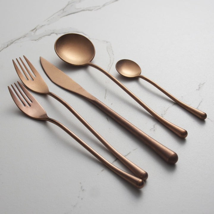Vintage Soft Handle Cutlery Set
