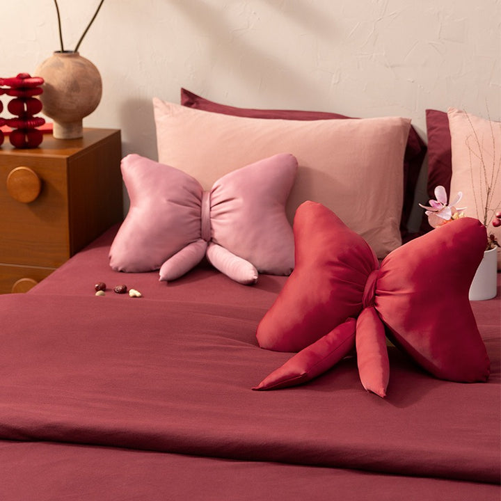 Bow - Tied Butterfly Cushion Collection