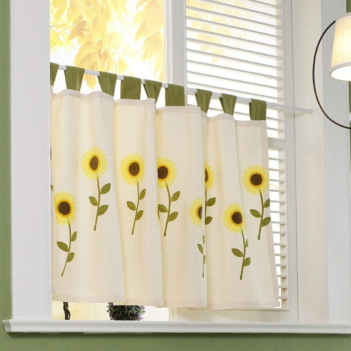 Sunflower Cabinet Curtain