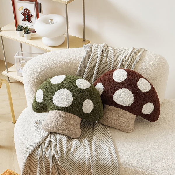 Dotty Mushroom Cushion