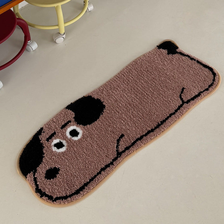 Chocolate Sausage Rug