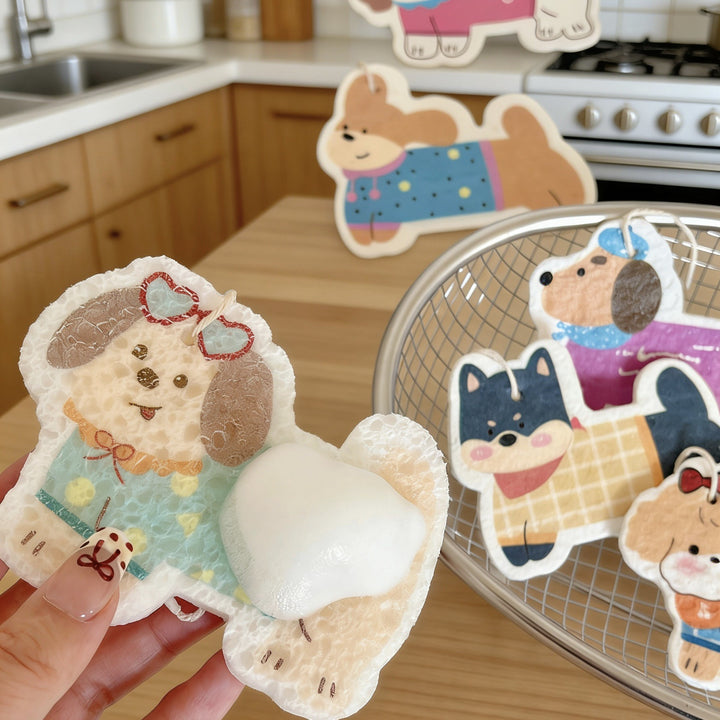 Puppy Dish Sponge Set