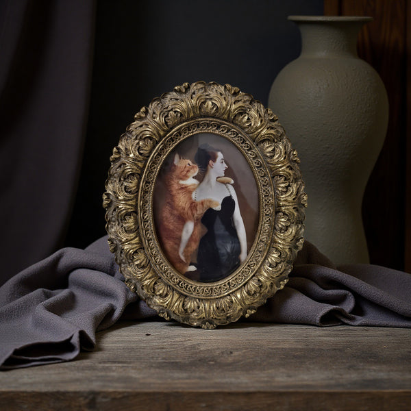 Aged Gold Ornate Frame