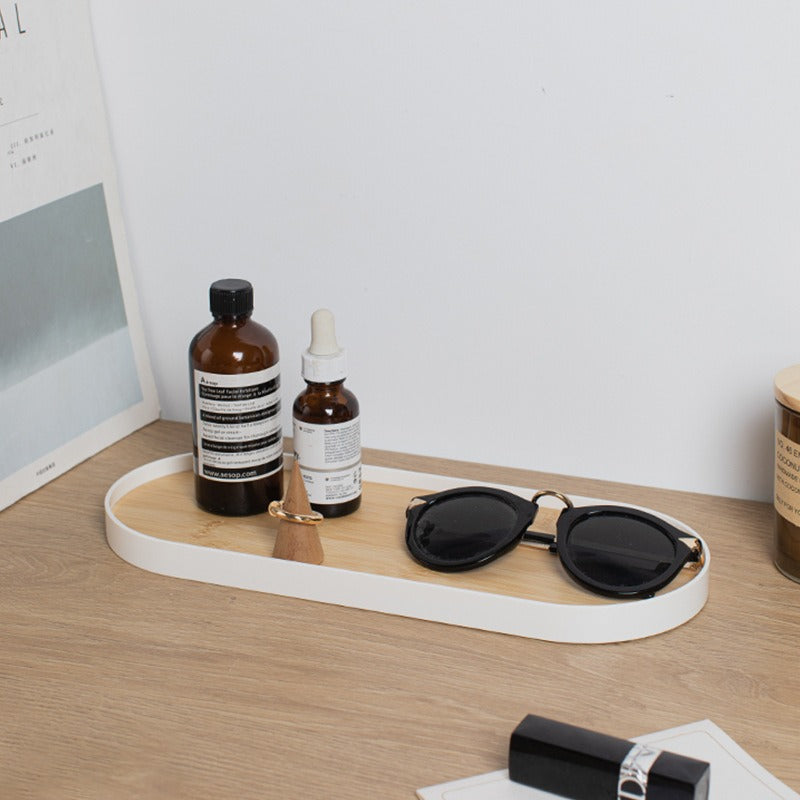 Bamboo Oval Tray Set