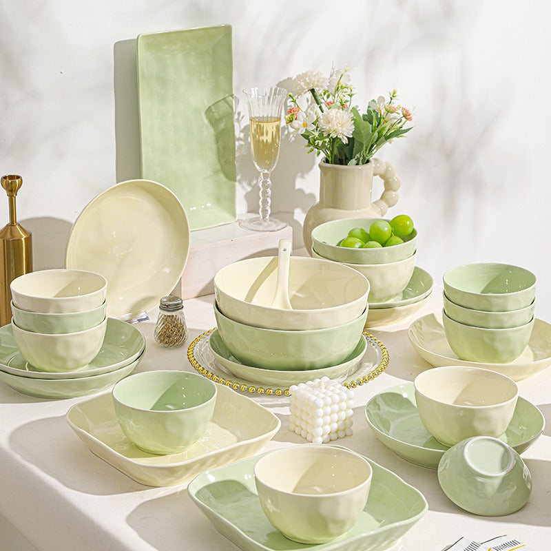 Cream Colour Ceramic Dinnerware Set