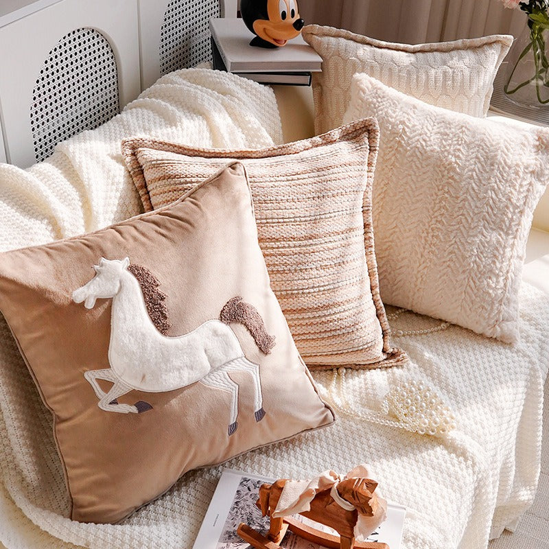 Running Horse Cushion