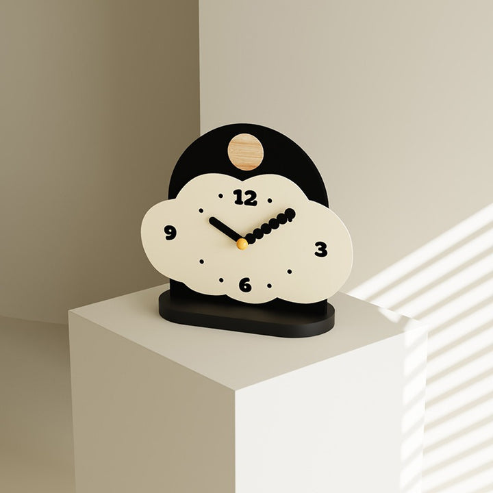 Fluffy Cloud Desk Clock