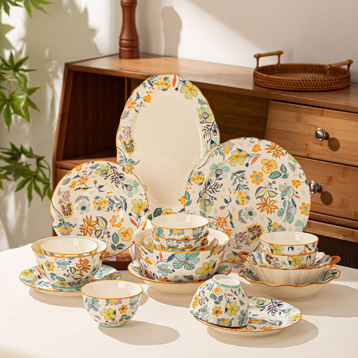 Sunlit Garden Dinnerware Set
