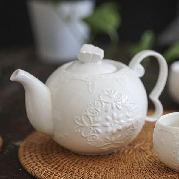 Royal Butterfly Tea Cup & Pot