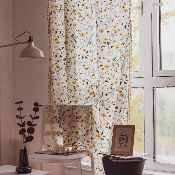 Spring Letter Curtain