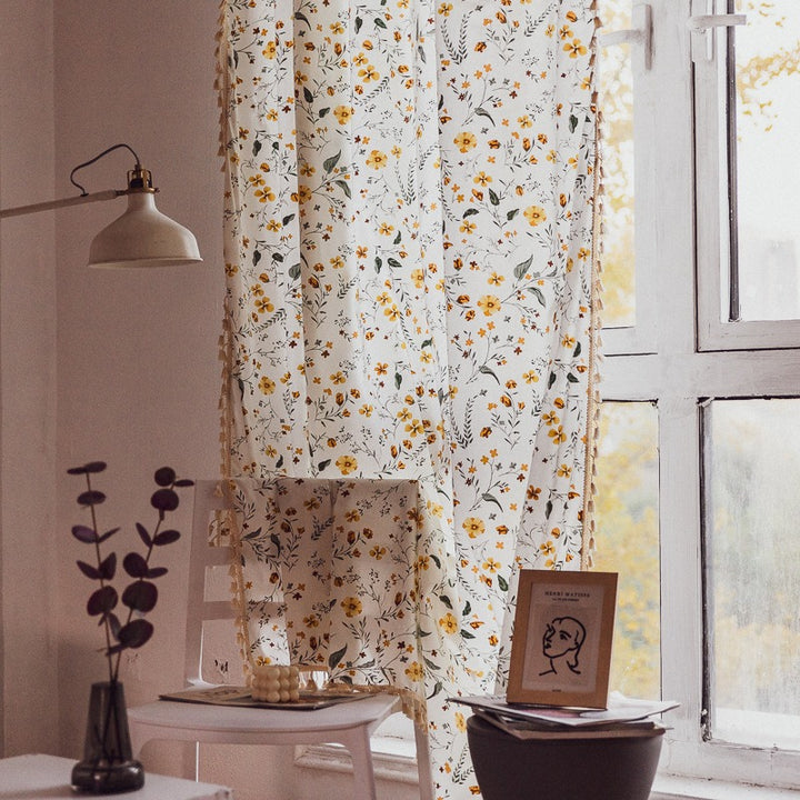 Spring Letter Curtain
