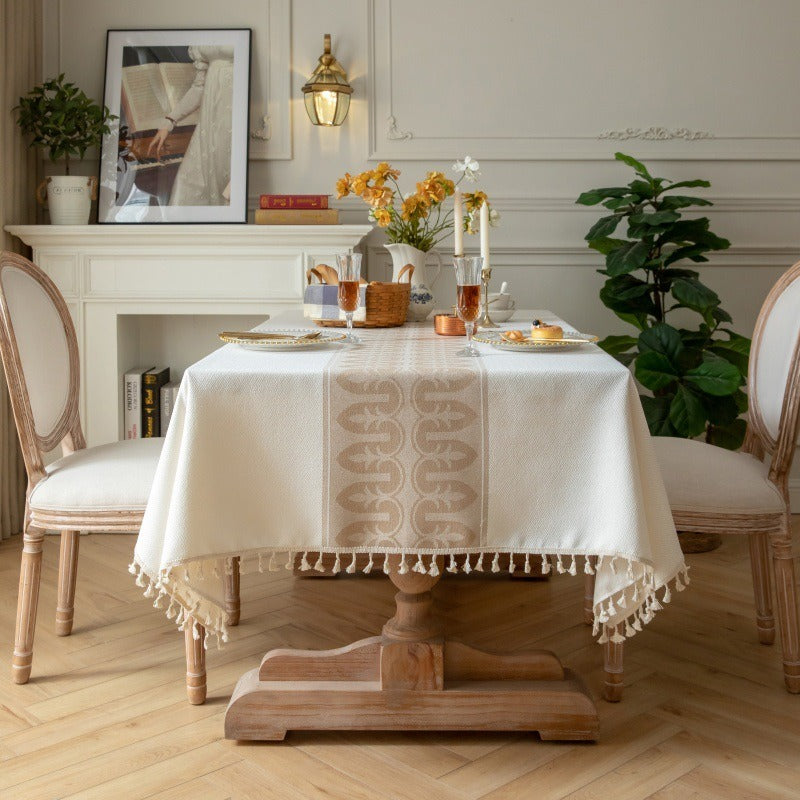 Anna Stripe Tablecloth