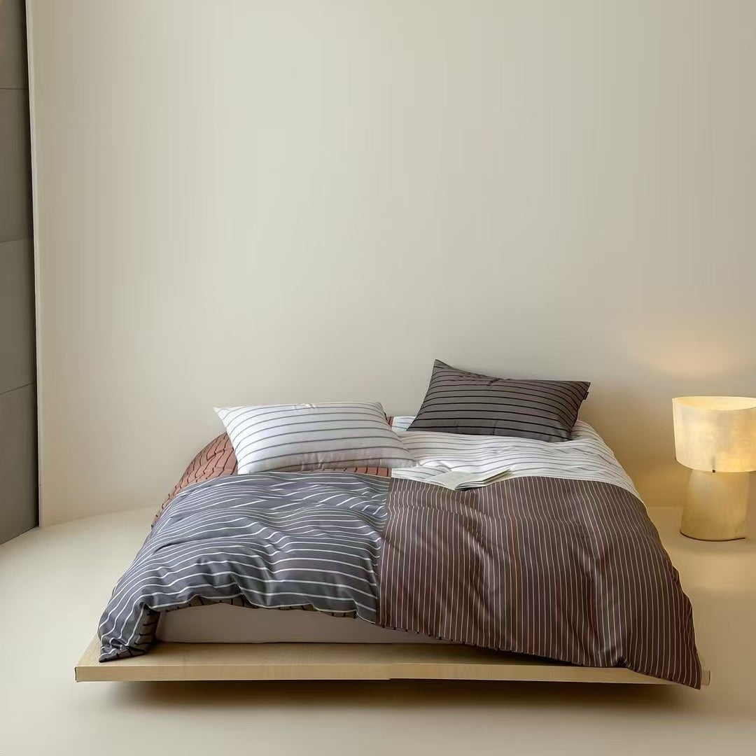 Downtown Patchwork Bedding Set