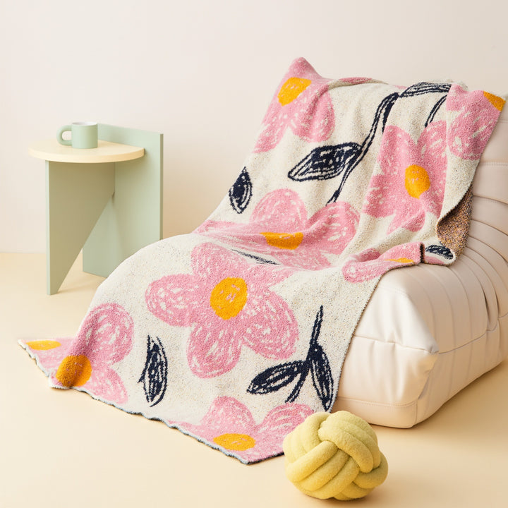 Pink Paradise Throw