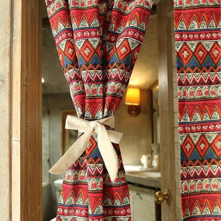Boho Vibe Cabinet Curtain