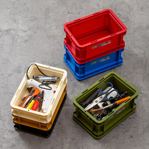 Retro Stackable Storage Case Set