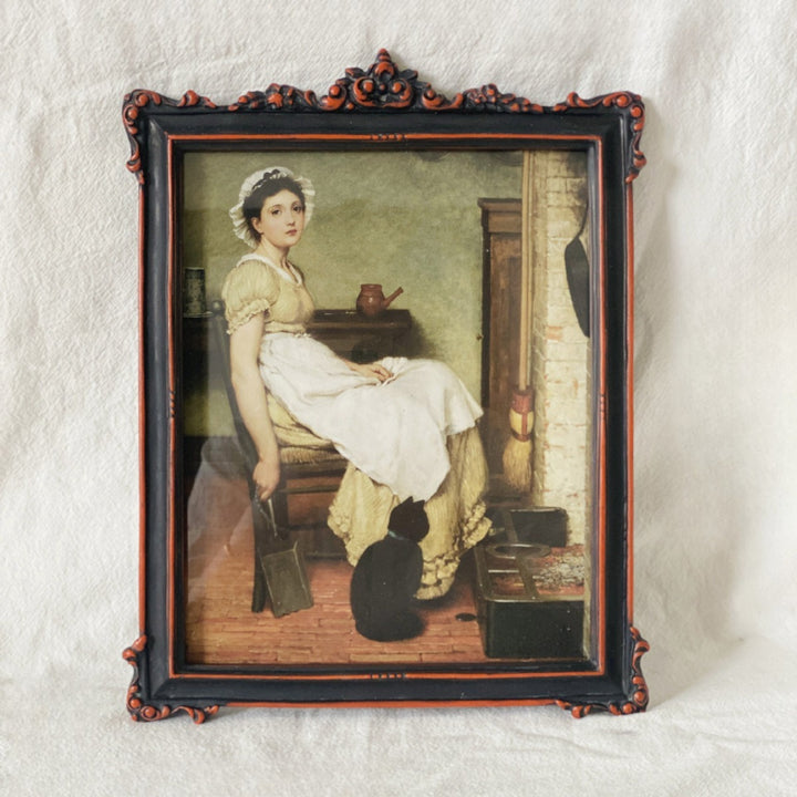 Gothic Ornate Black & Red Frame