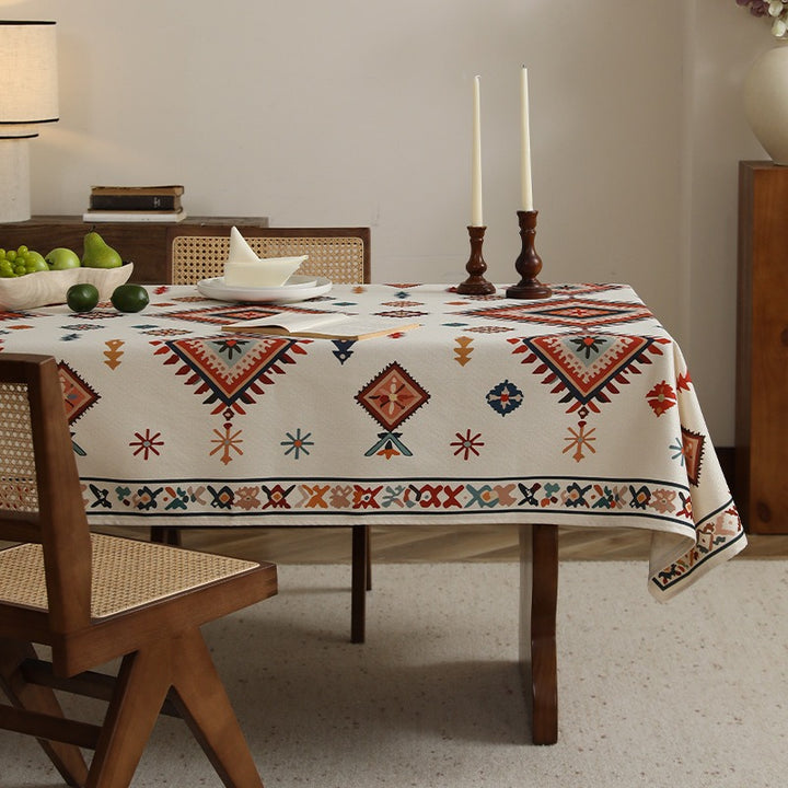 Moroccan Kilim Tablecloth
