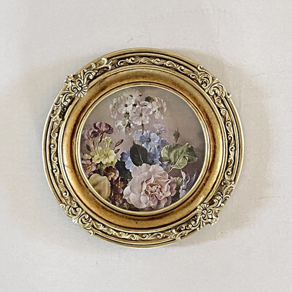 French Rococo Round Frame