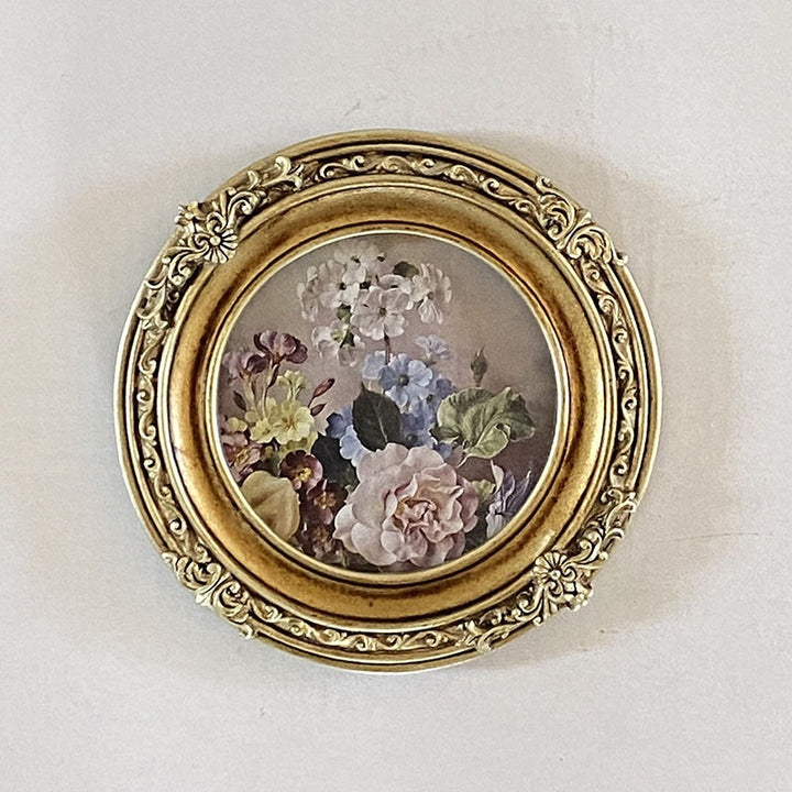 French Rococo Round Frame