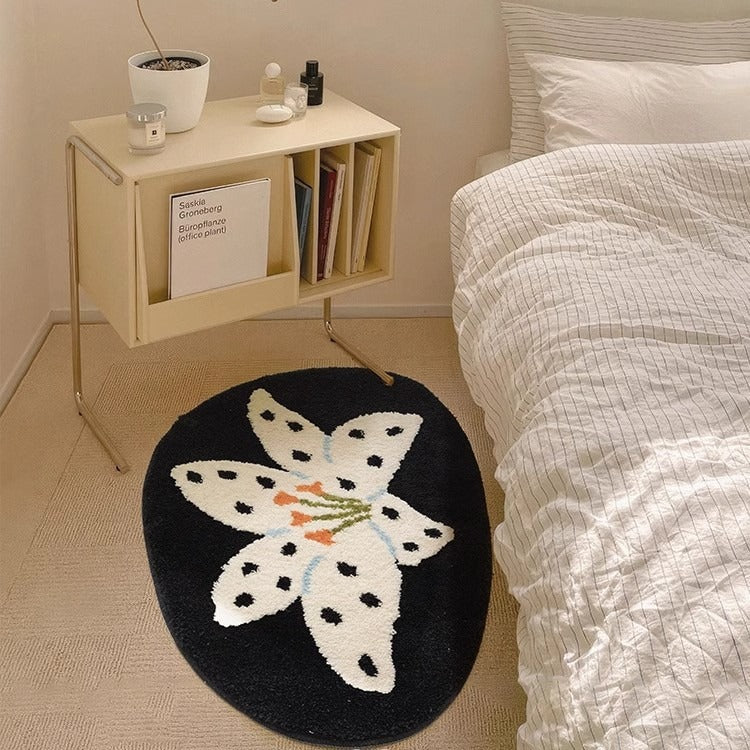 Fluffy Lily Garden Mat