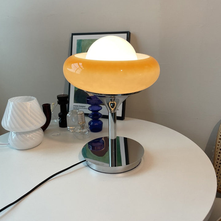 Vintage Egg Tart Table Lamp