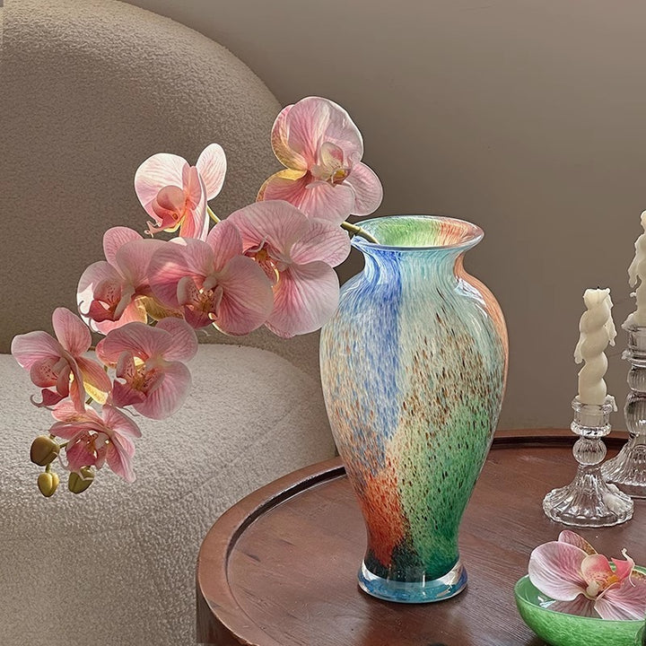 Rainbow Dream Glass Vase