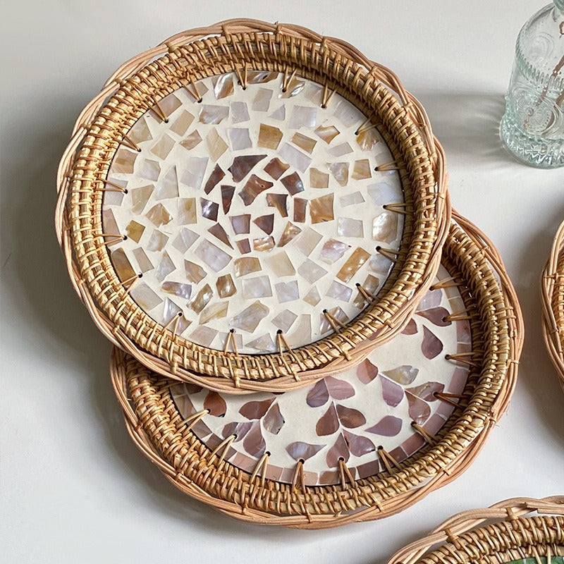 Garland Rattan Shell Tray