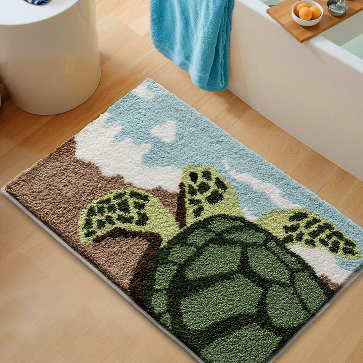 Turtle’s Homecoming Bath Mat