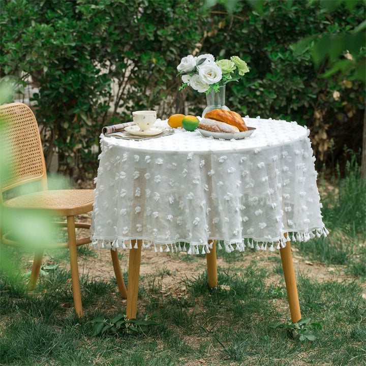 Fur Fur Round Table Cloth
