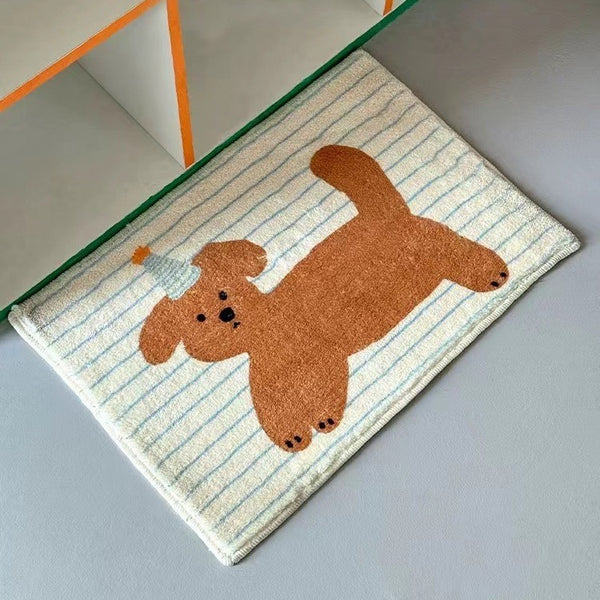 Happy Puppy Rug