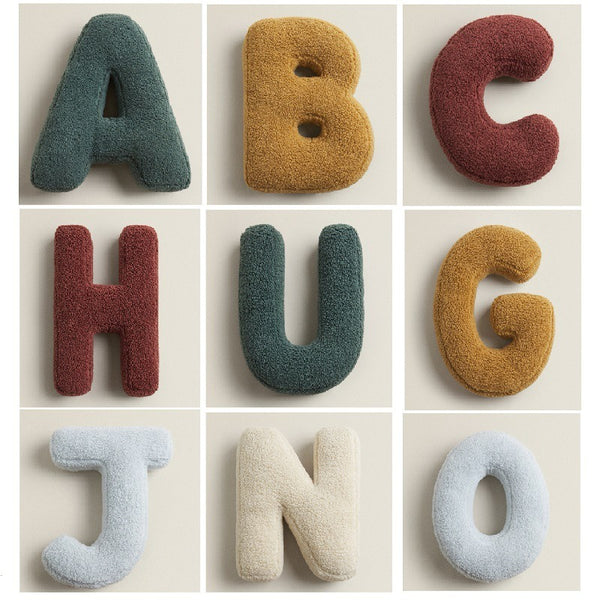 Line-Up Letter Cushion Collection
