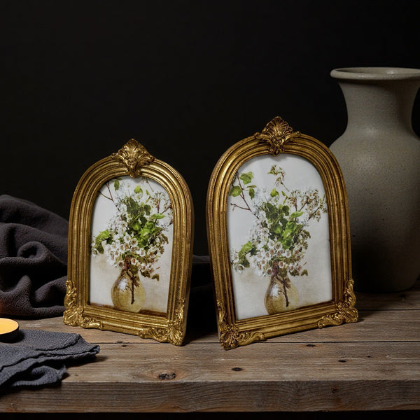 Golden Arch Ornate Frame Set