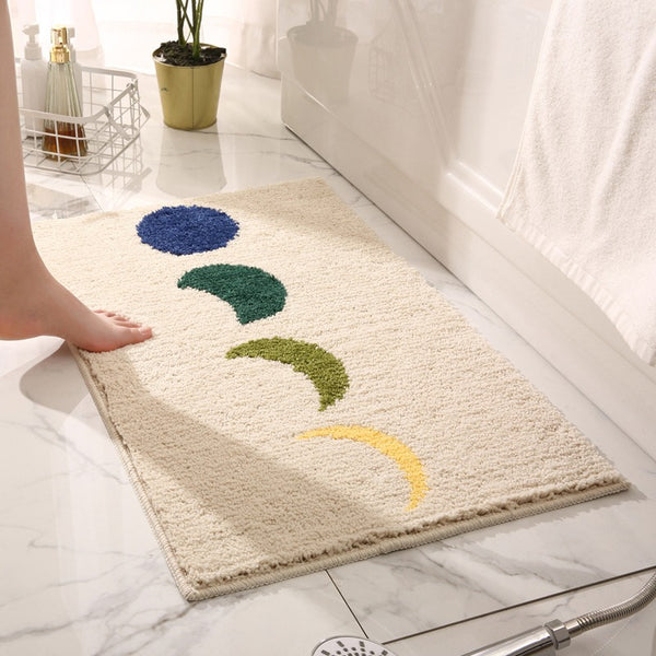 Moon Phase Stroll Bath Mat