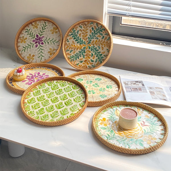 Sea Breeze Shell Tray Set